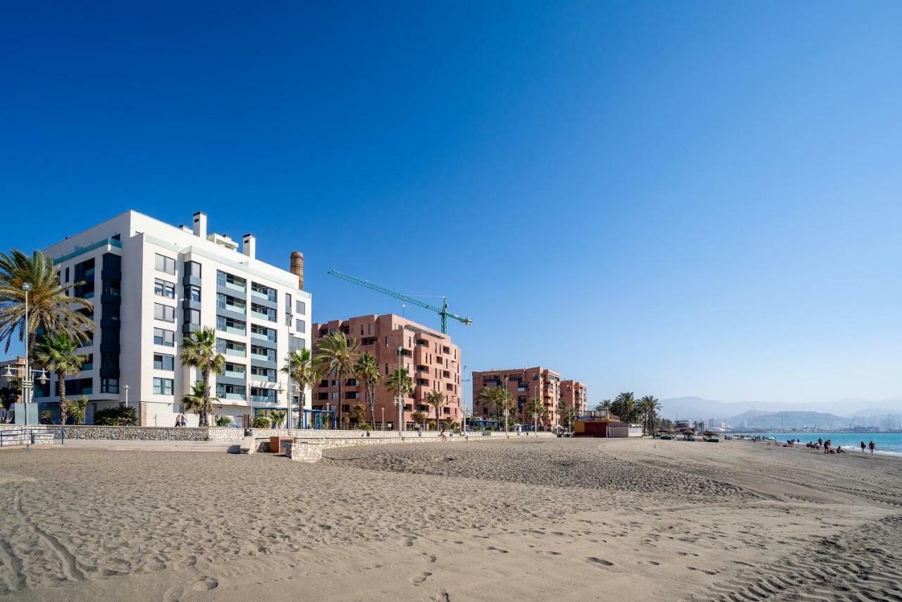 Gran Vivienda De Lujo Frente Al Mar Lejlighed Málaga Eksteriør billede